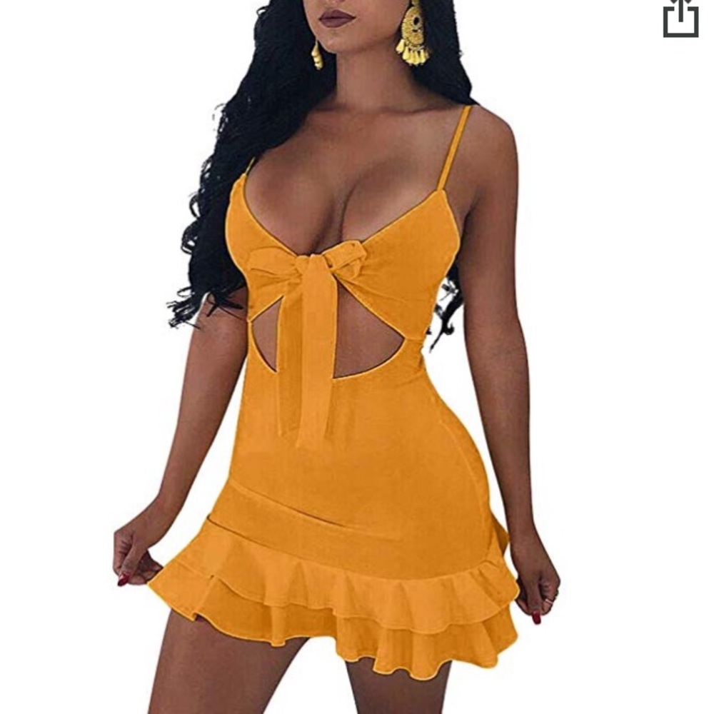 Yellow dress
